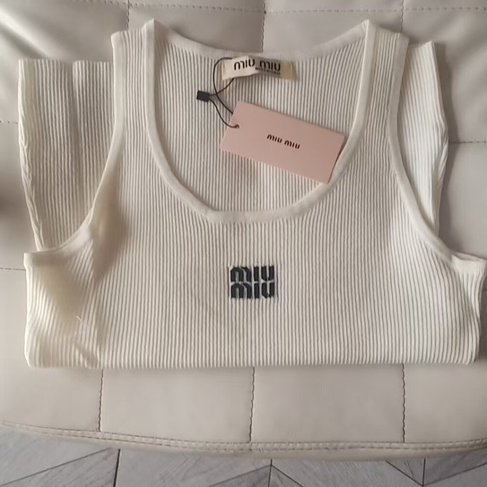 New  Miu Miu Tank Top women's